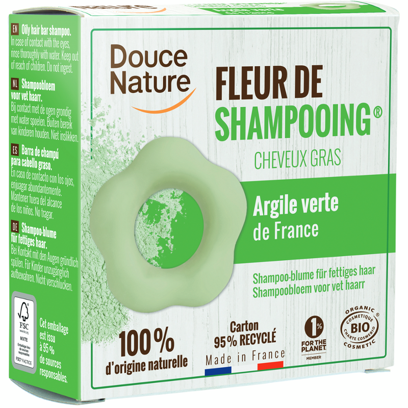 Douce Nature  Blumenshampoo fettiges Haar - Produktbild