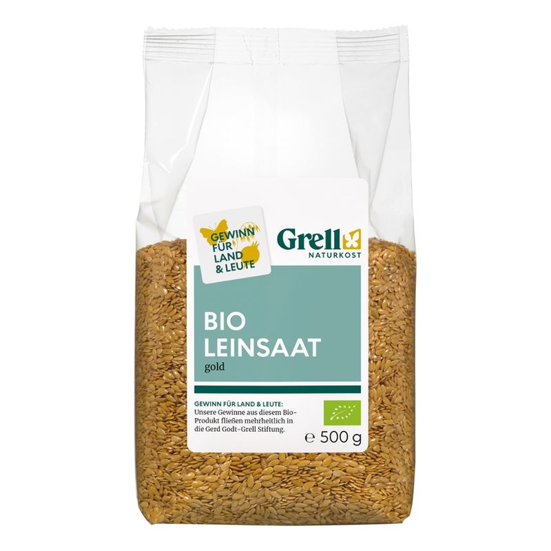 Grell Naturkost Leinsaat gold - Produktbild