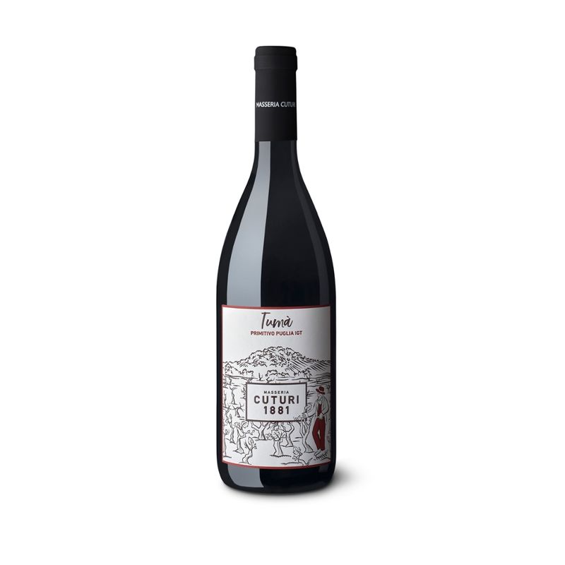 Masseria Cuturi 1881 TUMÀ Primitivo Puglia IGT - Produktbild