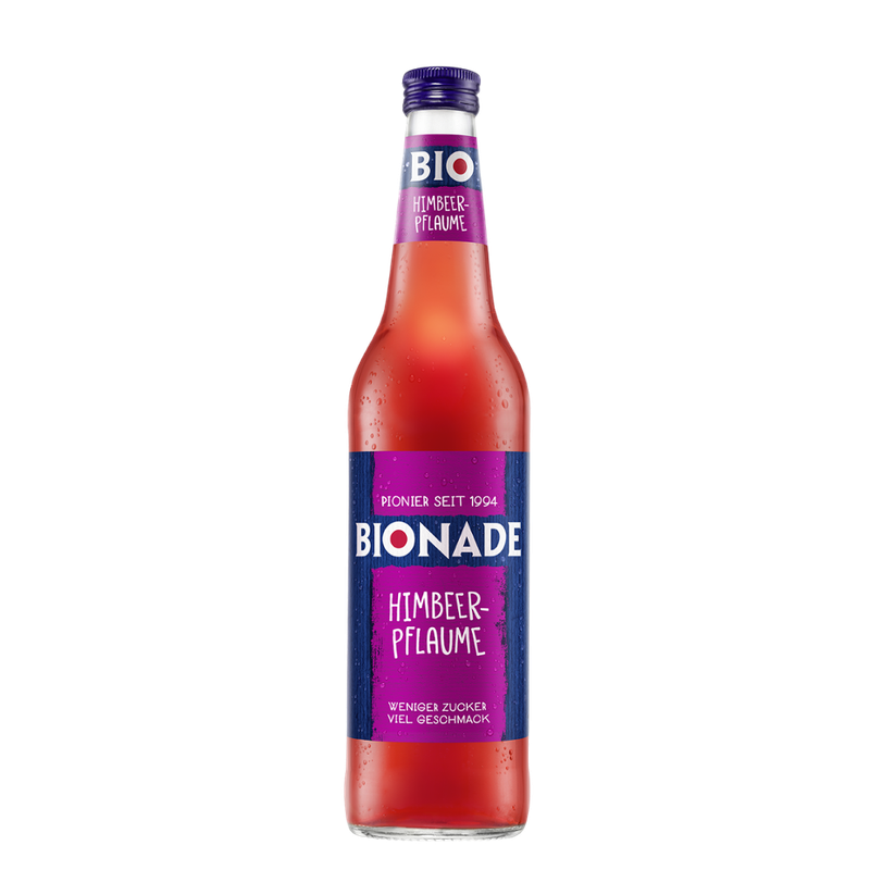 BIONADE Bionade Himbeer-Pflaume Mehrweg Kasten 10x0,50 - Produktbild