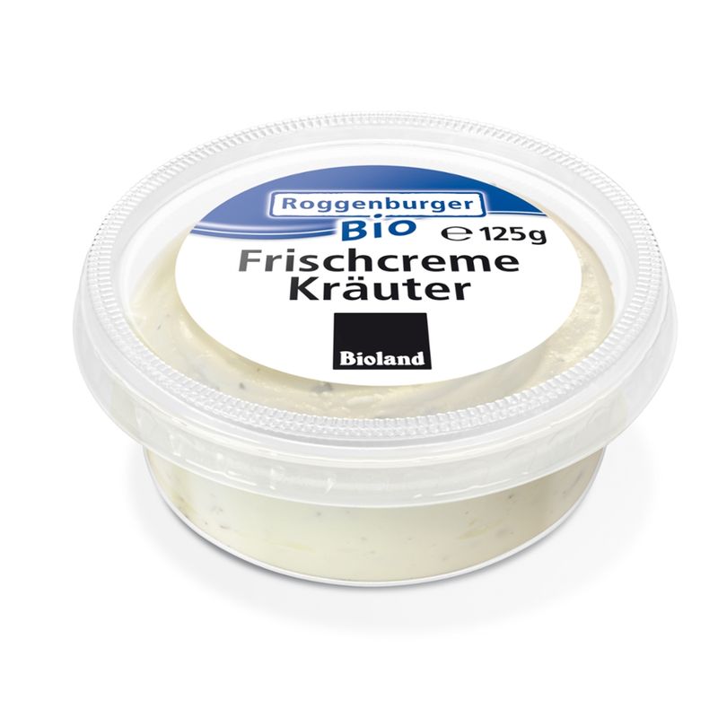 Roggenburger Bio Roggenburger Frischcreme Kräuter 125 g PRE PACK - Produktbild