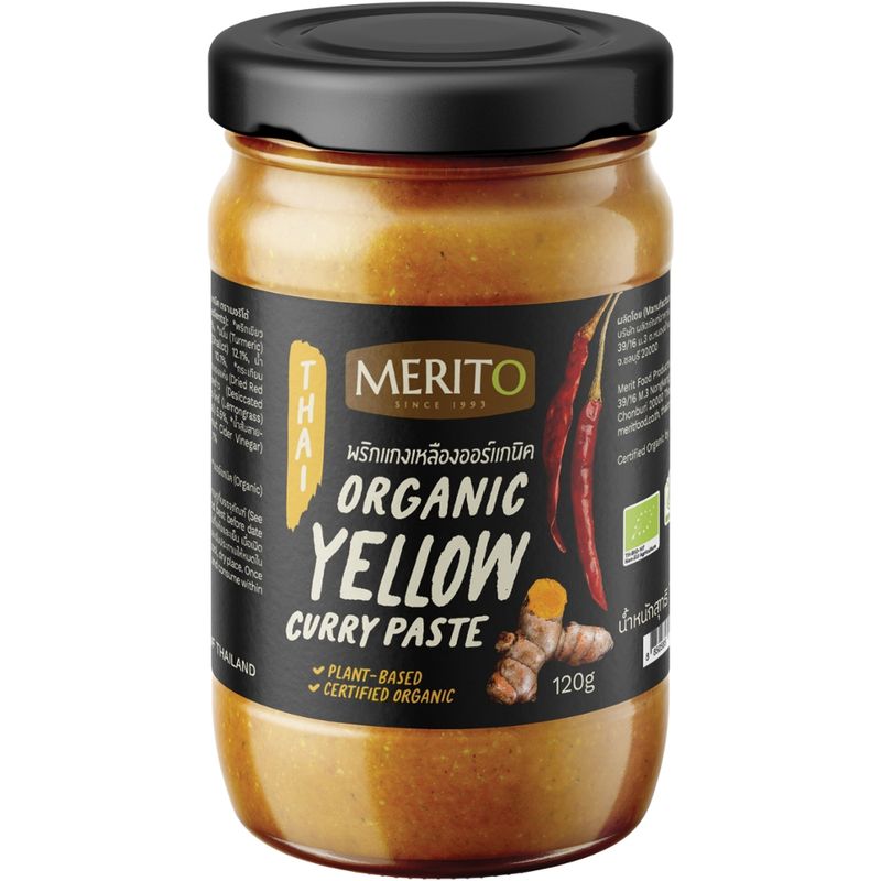 MeritO Bio Currypaste, gelb - Produktbild