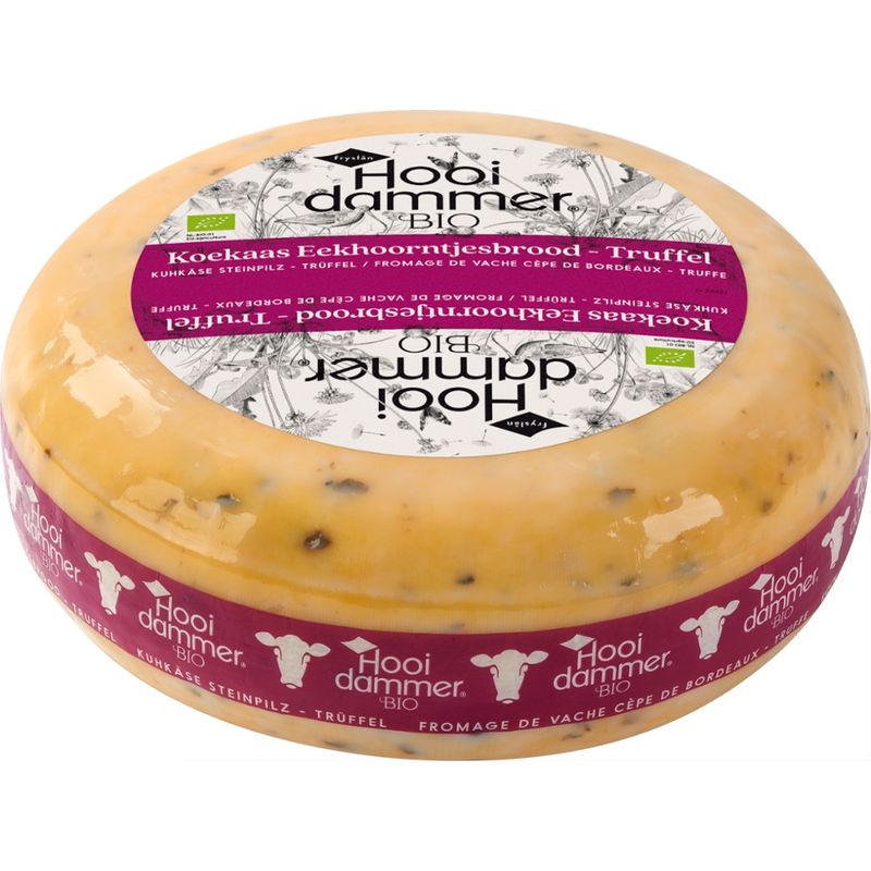 Hooidammer Hooidammer Käsezubereitung aus Bio Schnittkäse Steinpilz/Trüffel nach Niederländischer Herstellungsart 4/5kg 50% Fett i.Tr. - Produktbild
