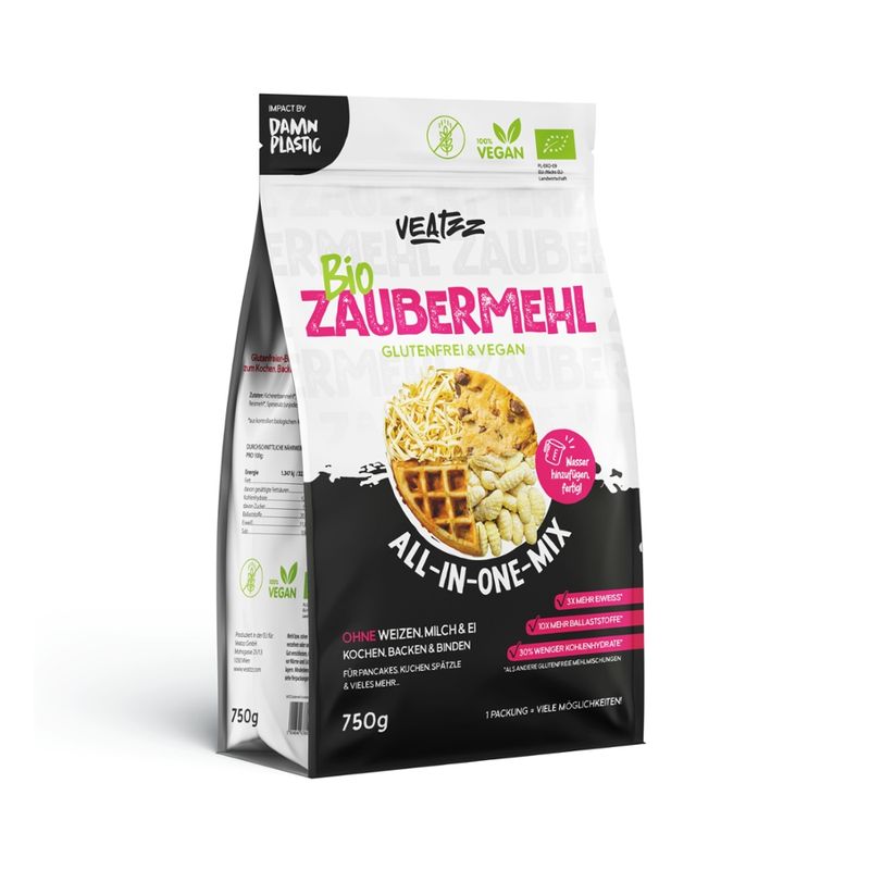 Veatzz Zaubermehl - Der All in One Mix - Nur Wasser hinzu und fertig! - Produktbild