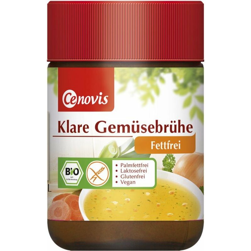 Cenovis Klare Gemüsebrühe fettfrei, bio - Produktbild