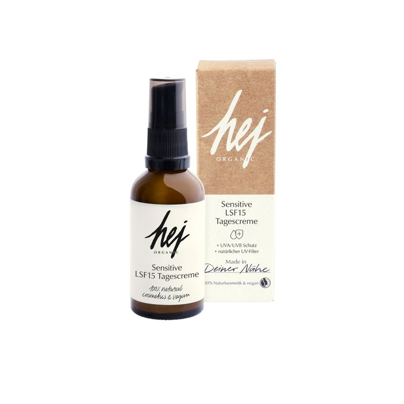 HEJ ORGANIC Sensitive LSF15 Tagescreme - Produktbild