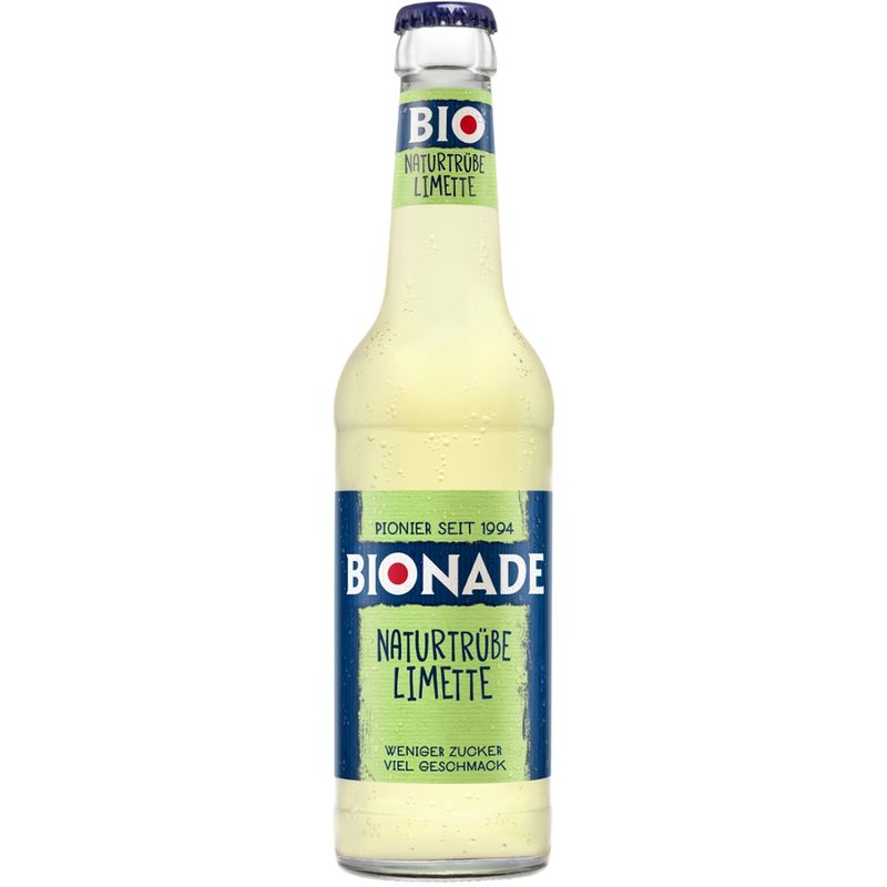 BIONADE Bionade Naturtrübe Limette 12x0,33 Mehrweg - Produktbild