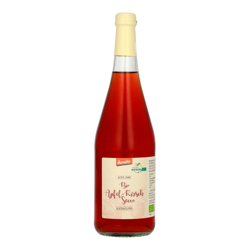 Bio Obst Münch Bio Apfel-Kirsch Secco alkoholfrei "Demeter" aus biologisch-dynamischen Anbau - Produktbild