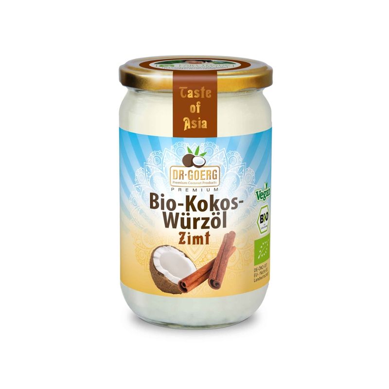 Dr. Goerg Dr. Goerg Premium Bio-Kokos-Würzöl Zimt 190ml - Produktbild