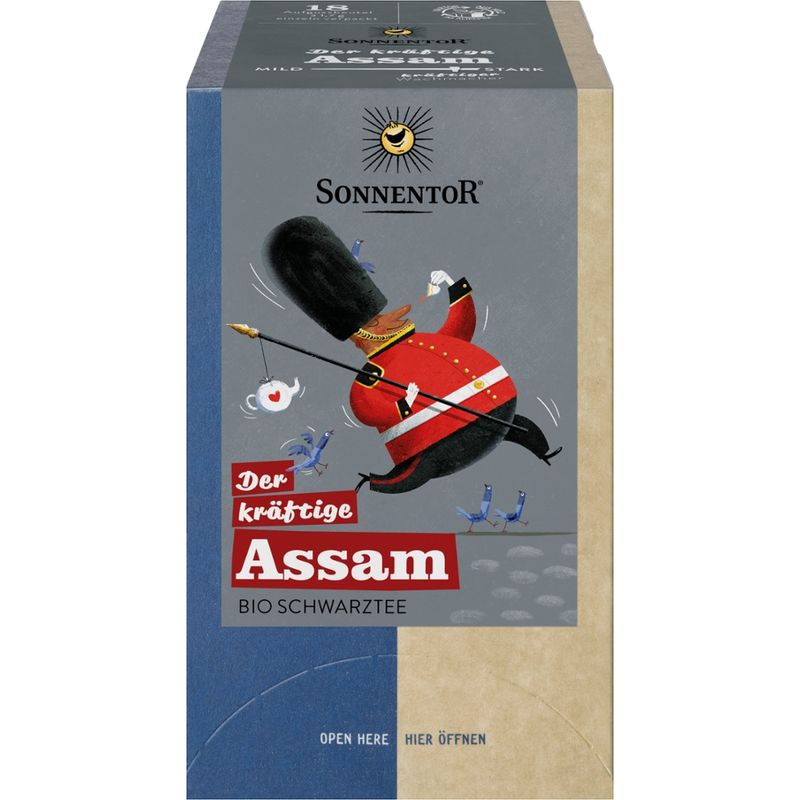 Sonnentor Der kräftige Assam Tee, Doppelkammerbeutel - Produktbild