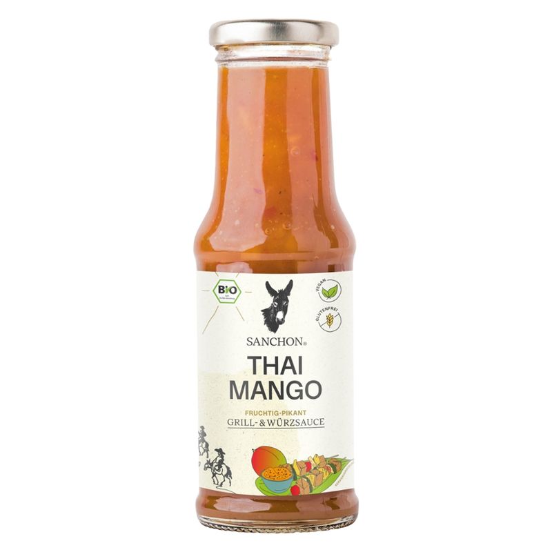 Sanchon WS Grill- und Würzsauce Thai Mango, 210 ml, SANCHON, bio - Produktbild