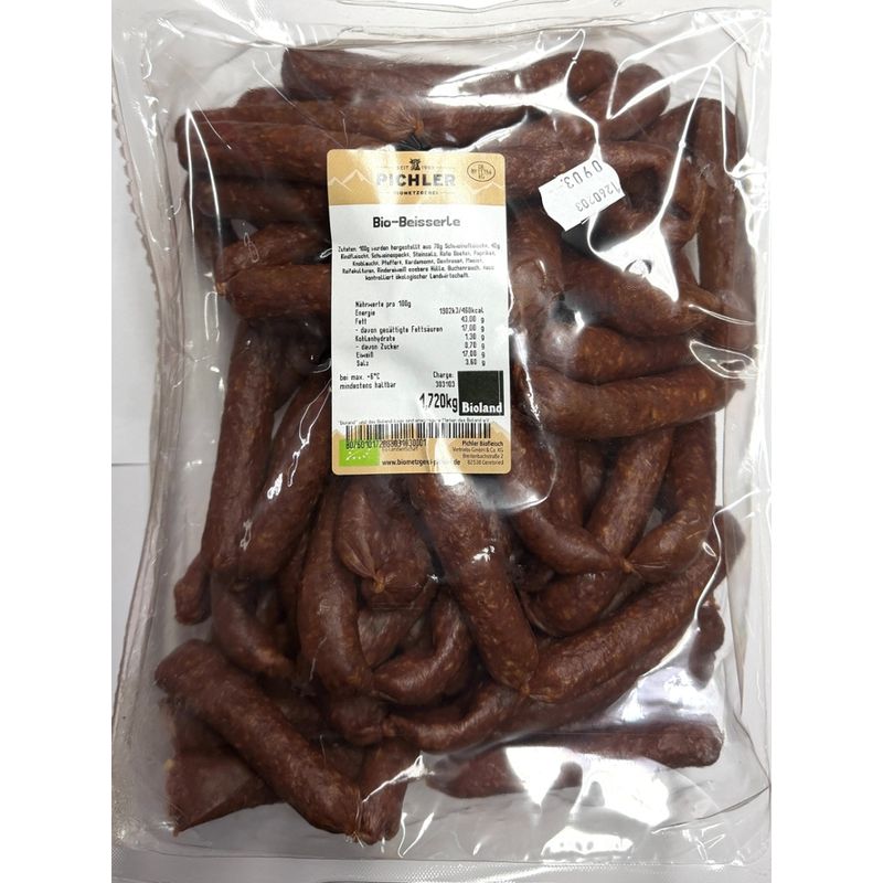 Biometzgerei Pichler Bio-Beisserle (Minisalami) - Produktbild