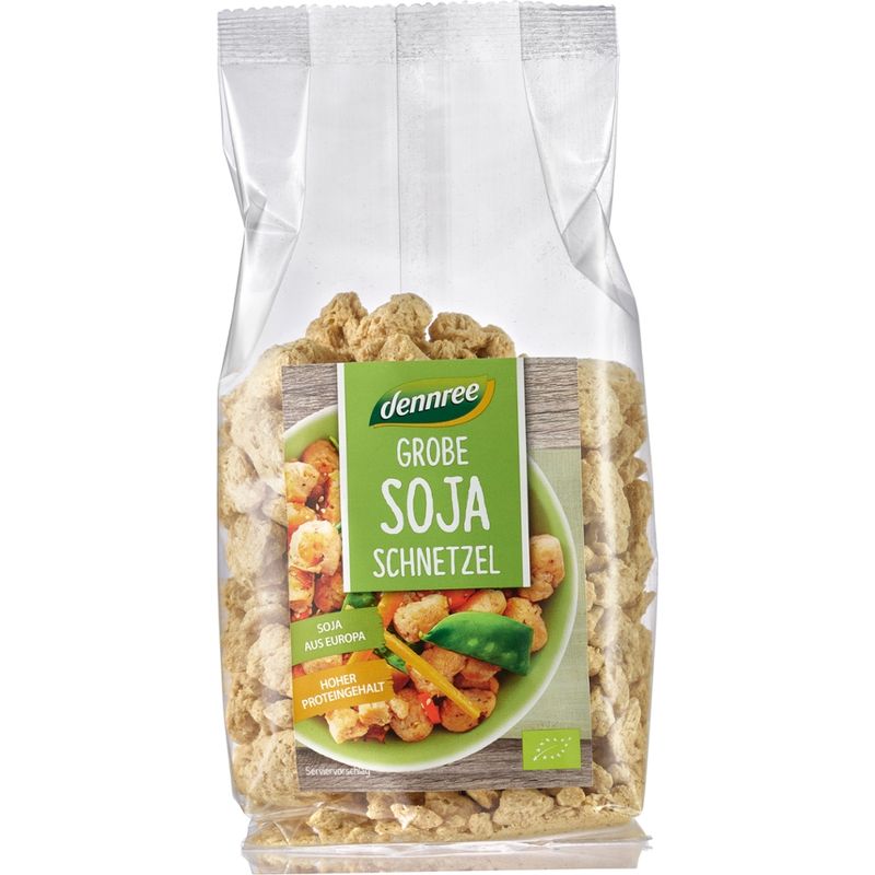 dennree Grobe Soja-Schnetzel - Produktbild
