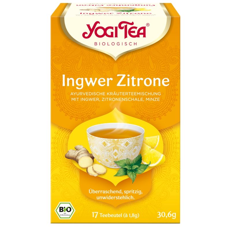 YOGI TEA Yogi Tea® Ingwer Zitrone Bio CH - Produktbild