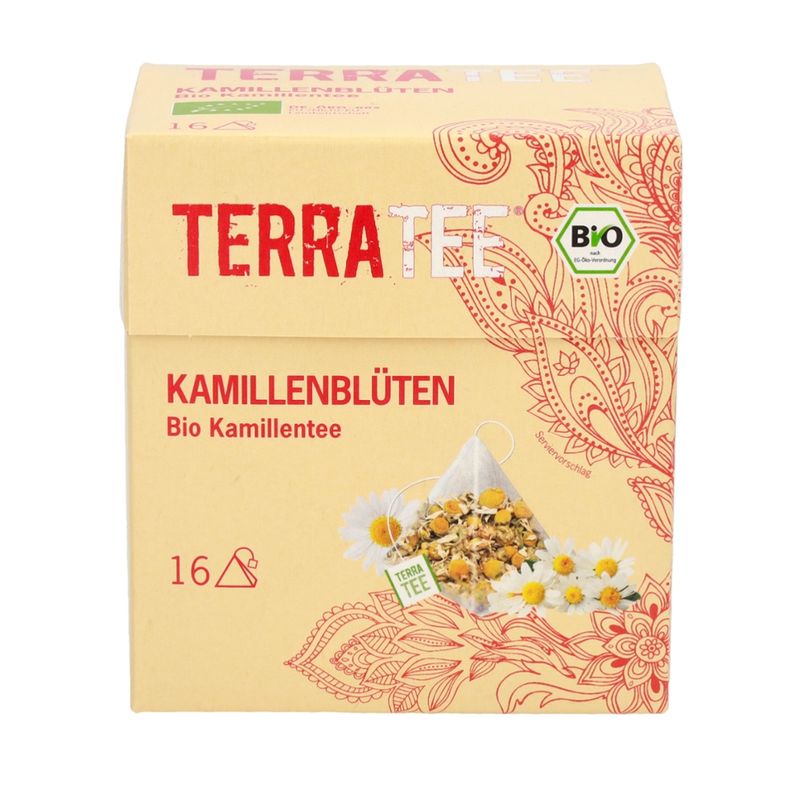 TERRATEE® Terra Tee Bio Kräutertee Kamillenblüten - Produktbild