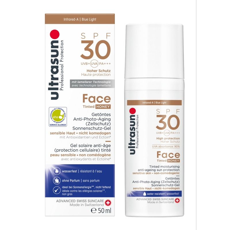 Ultrasun Face Tinted SPF30 50ml Honey - Produktbild