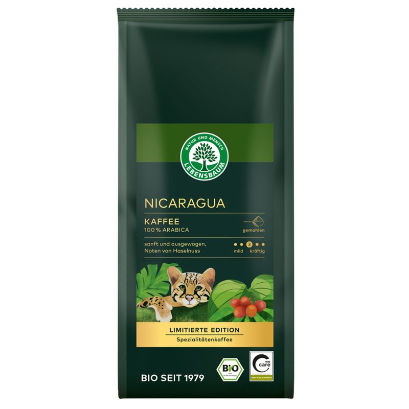 LEBENSBAUM Nicaragua Kaffee, gemahlen - Produktbild