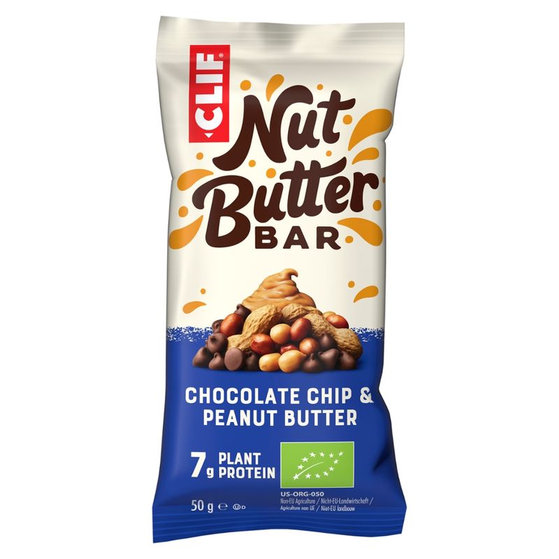 Clif Bar CLIF Bar® Energieriegel - Nut Butter Filled - Chocolate Chip & Peanut Butter, 50g - Produktbild