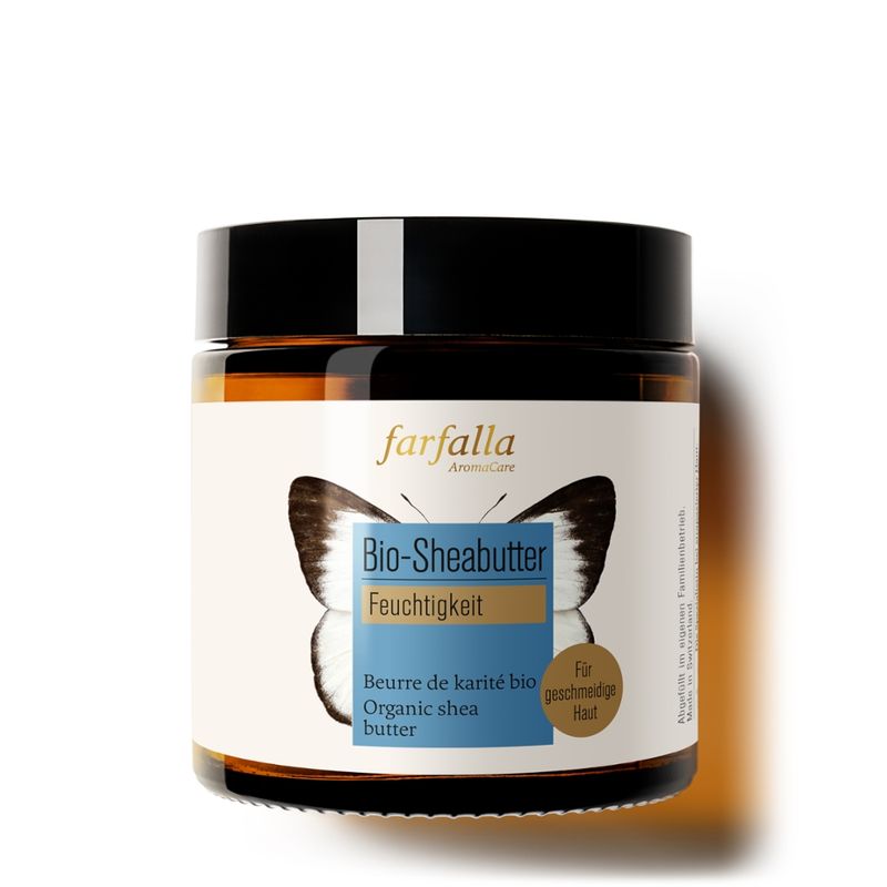 farfalla Shea, Bio-Sheabutter, 100ml, Feuchtigkeit - Produktbild