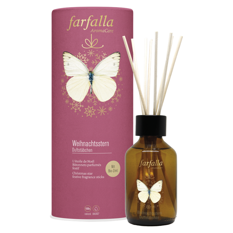 farfalla Duftstäbchen Weihnachtsstern Aroma Ambiance, 150ml - Produktbild