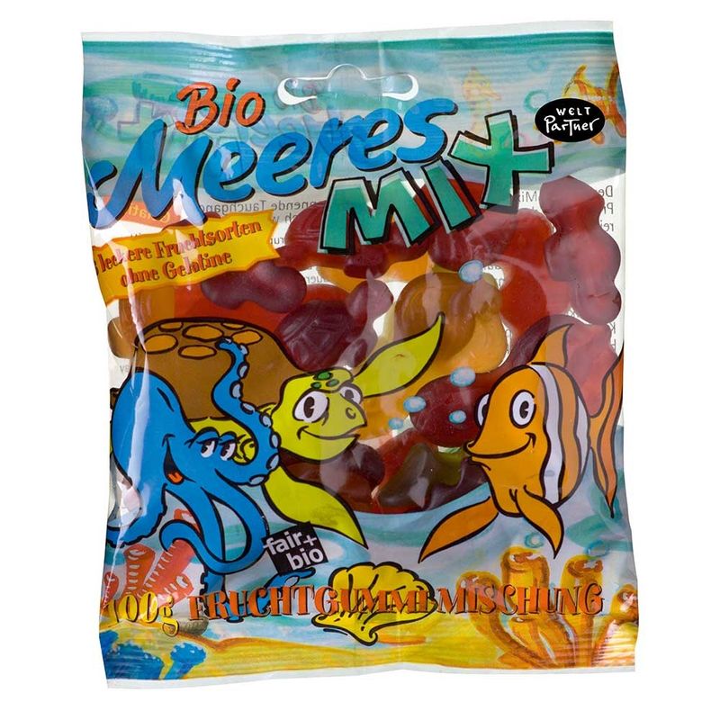 WeltPartner Bio-Meeres-Mix, Fruchtgummi - Produktbild