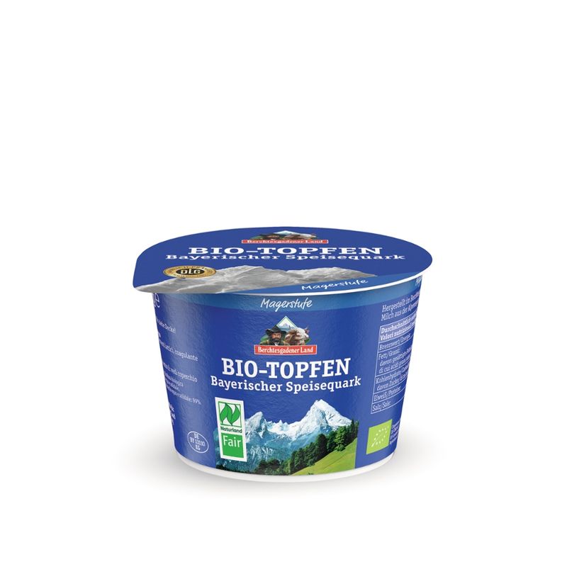 Berchtesgadener Land Bio Bio-Speisequark Magerstufe NL-Fair - Produktbild