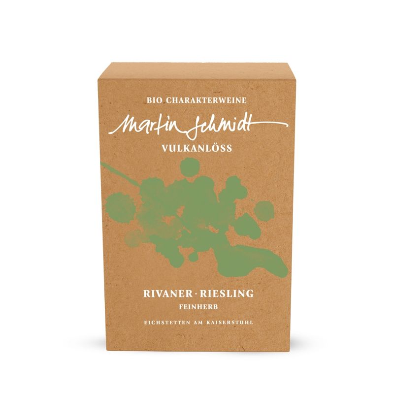 Friedrich Kiefer 3L BIB Rivaner-Riesling Feinherb Bio-Charakterwein Vulkanlöss - Produktbild