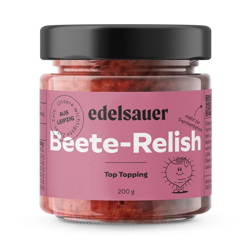 edelsauer Beete-Relish - Top Topping - Produktbild