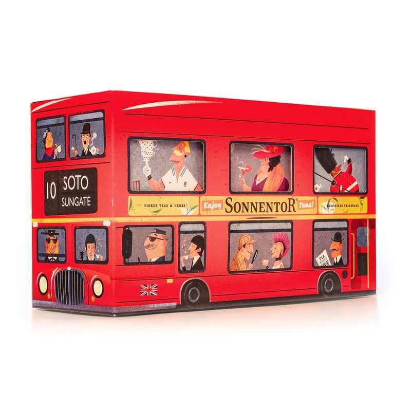 Sonnentor Schwarztee London Bus - Produktbild