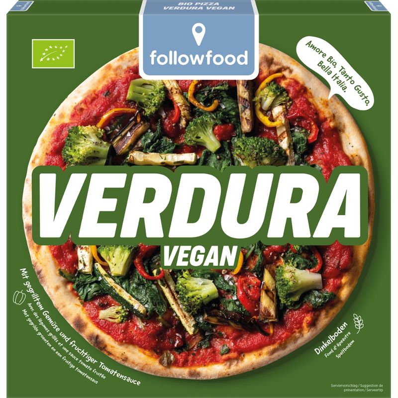 followfood Pizza Verdura Bio vegan 339g - Produktbild
