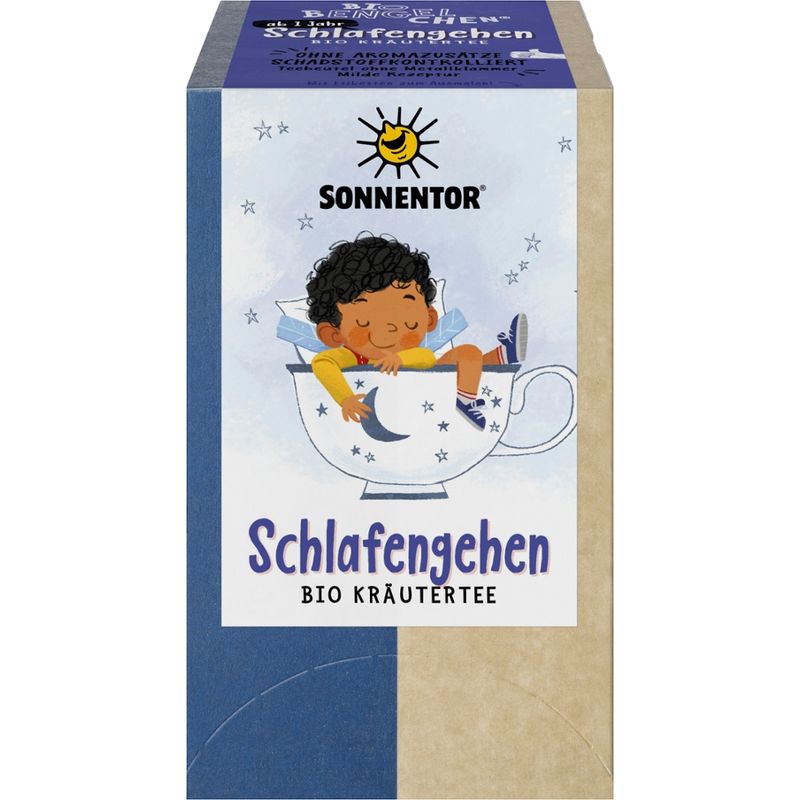 Sonnentor Schlafengehen Tee Bio-Bengelchen®, Doppelkammerbeutel - Produktbild