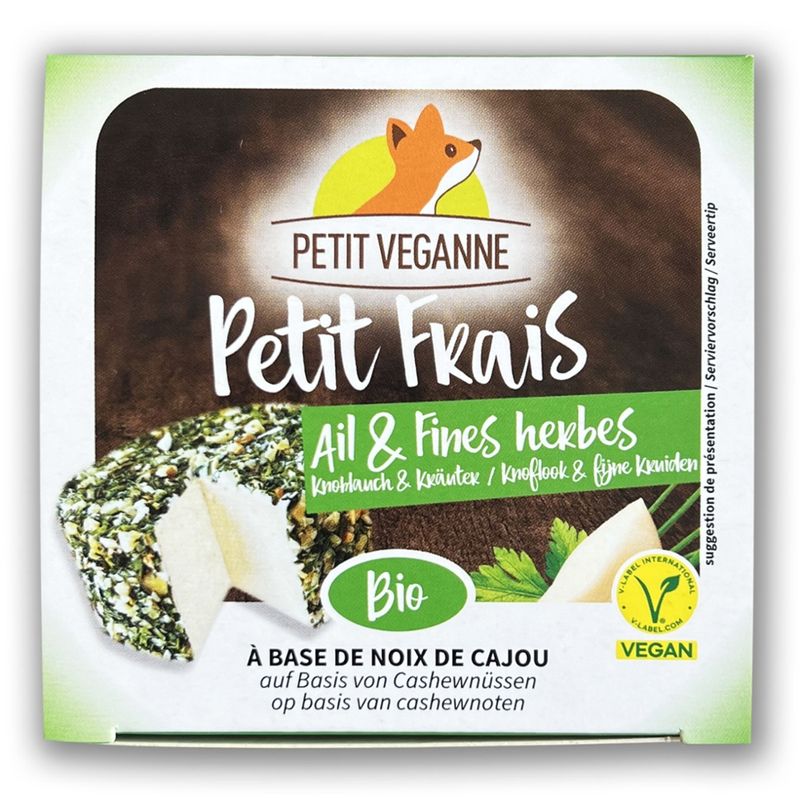 PETIT VEGANNE Petit Frais Knoblauch & Kräuter (vegane Käsealternative) - Produktbild