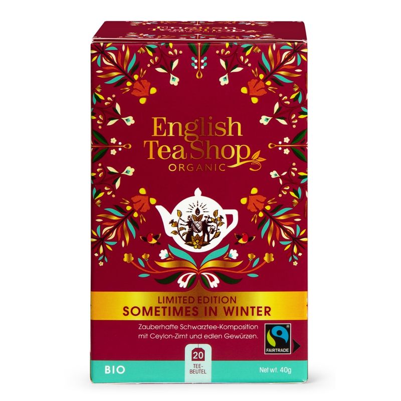 English Tea Shop English Tea Shop - Wintertee 'Sometimes in Winter', BIO, 20 Teebeutel - Produktbild