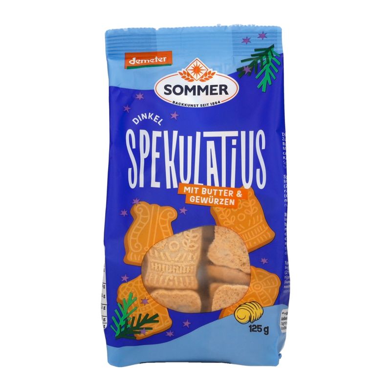 Sommer Demeter Dinkel Spekulatius Butter Gebäck - Produktbild