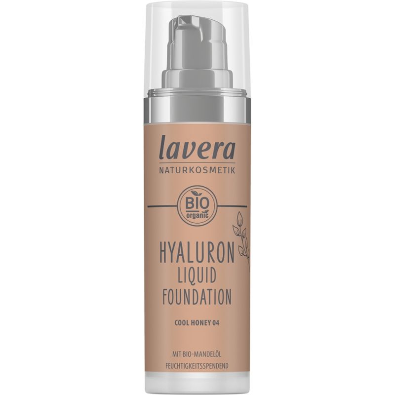lavera Hyaluron Liquid Foundation -Cool Honey 04- - Produktbild