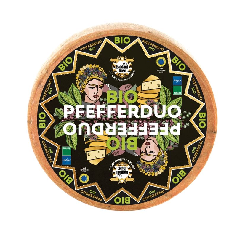 Baldauf Käse Baldauf Bio Pfefferduo - Produktbild