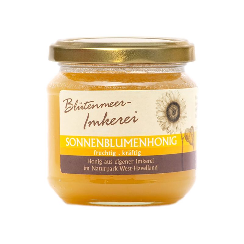 Blütenmeer Imkerei Bioland Sonnenblumenhonig aus der Blütenmeer Imkerei - Produktbild