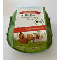 Bio-Eier-Bruderhahn 4er, Gr. M/L, Güteklasse A - Produktbild