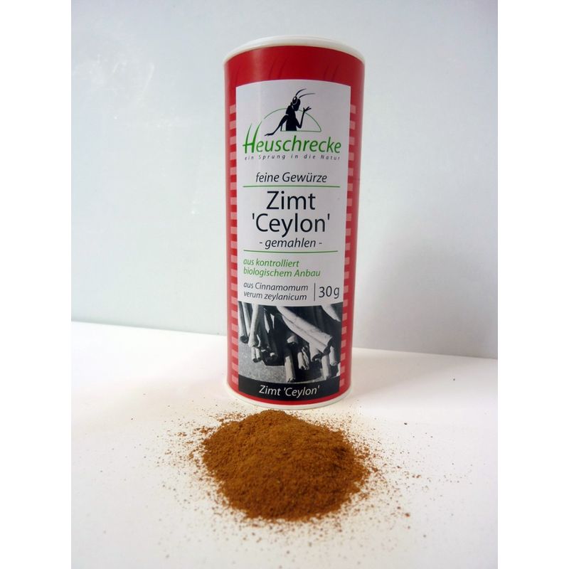 Heuschrecke Zimt gemahlen Ceylon-Typ, kbA - Produktbild