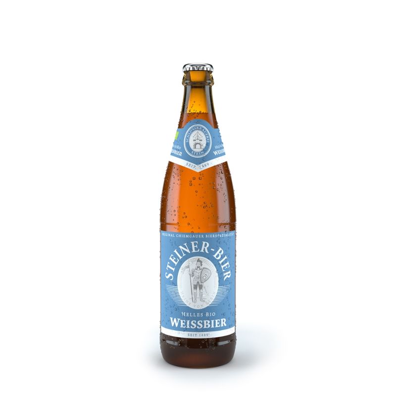 Heinz von Stein Bio  Heinz vom Stein BIO Weissbier hell - Produktbild