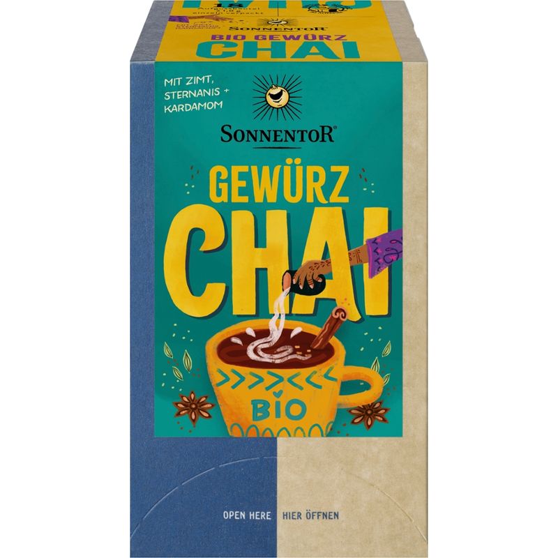 Sonnentor Gewürz Chai, Doppelkammerbeutel - Produktbild