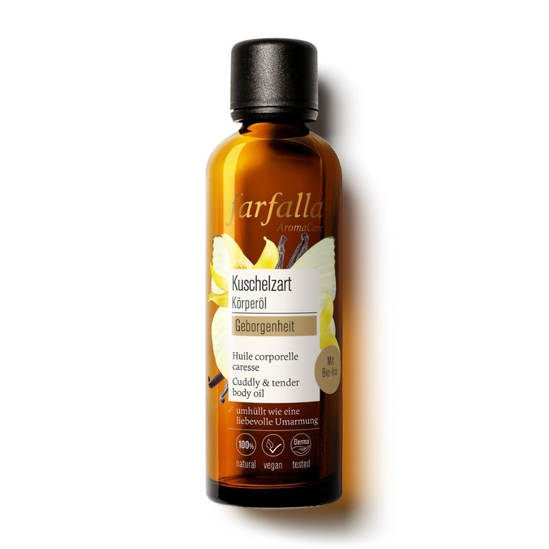 farfalla Geborgenheit, Kuschelzart Körperöl, 75ml - Produktbild