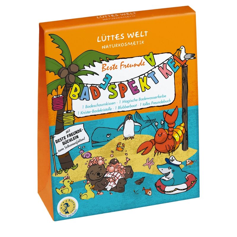 Lüttes Welt Naturkosmetik Bade-Spektakel Beste Freunde - Produktbild