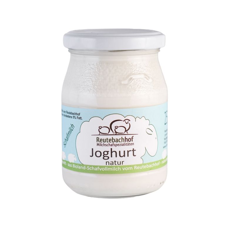 Reutebachhof Bio-Schafmilch-Joghurt, natur naturbelassener Fettgehalt - Produktbild