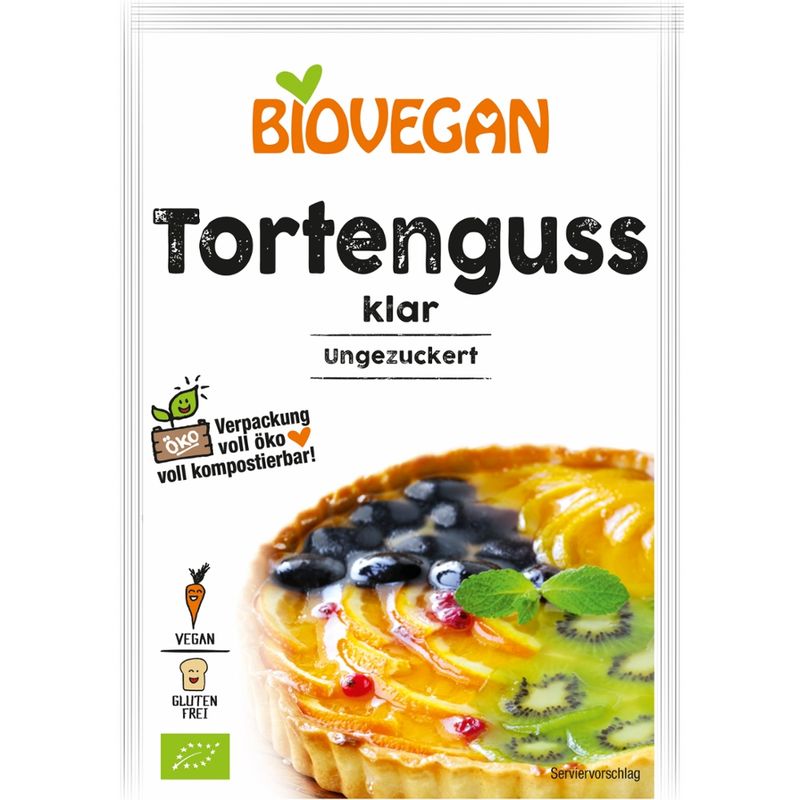 Biovegan Tortenguss klar, BIO 25 kg - Produktbild