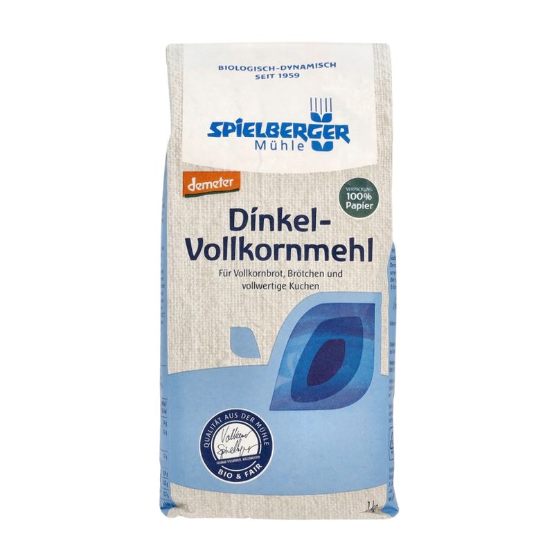 Spielberger Mühle Dinkel-Vollkornmehl, demeter - Produktbild