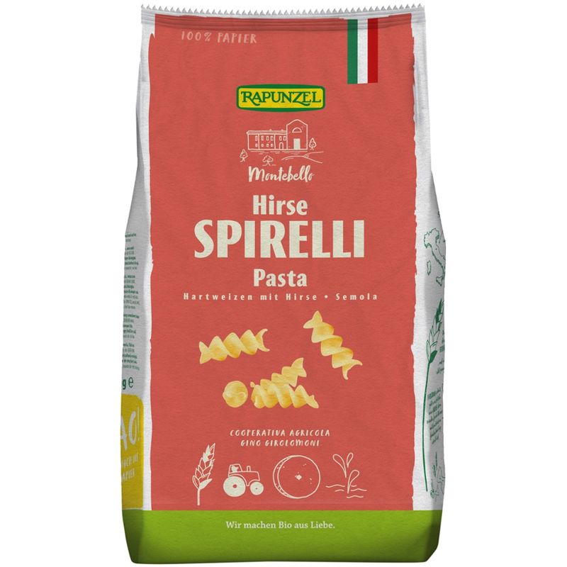 Rapunzel Spirelli mit Hirse Semola - Produktbild