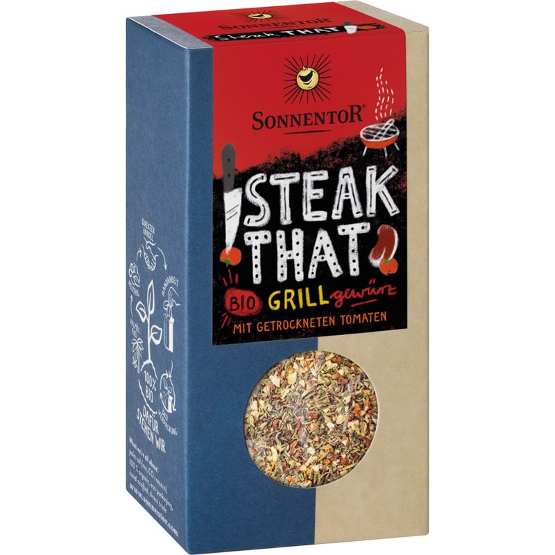 Sonnentor Steak That Grillgewürz, Packung - Produktbild