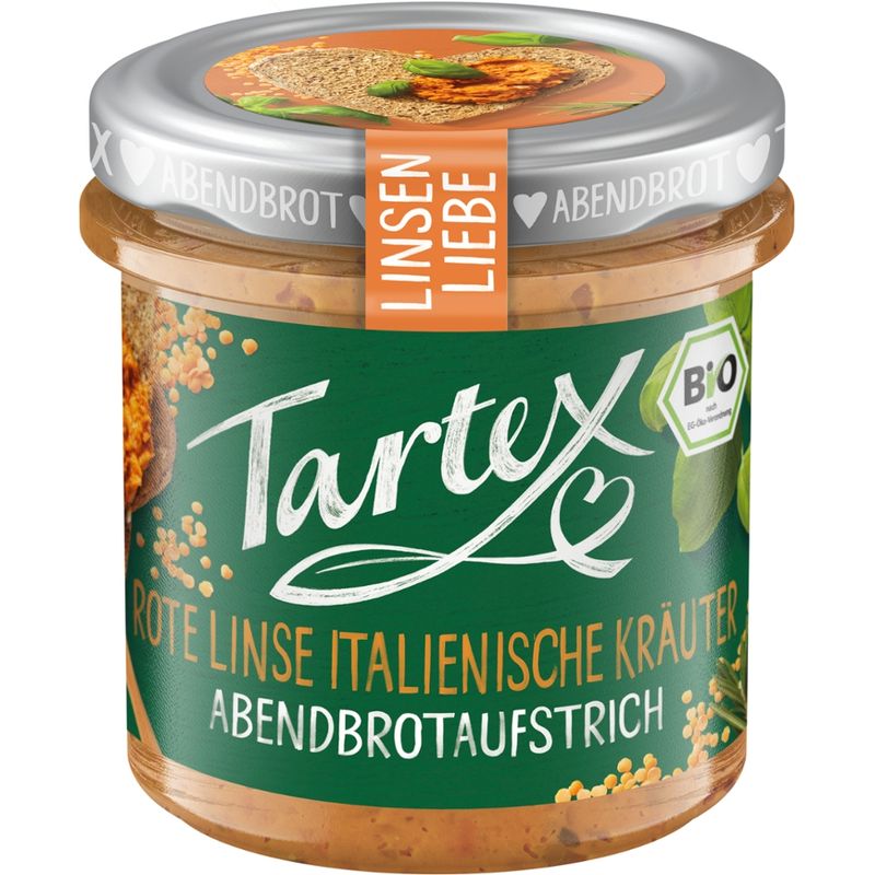 Tartex Linsen Liebe Rote Linse Italienische Kräuter - Produktbild
