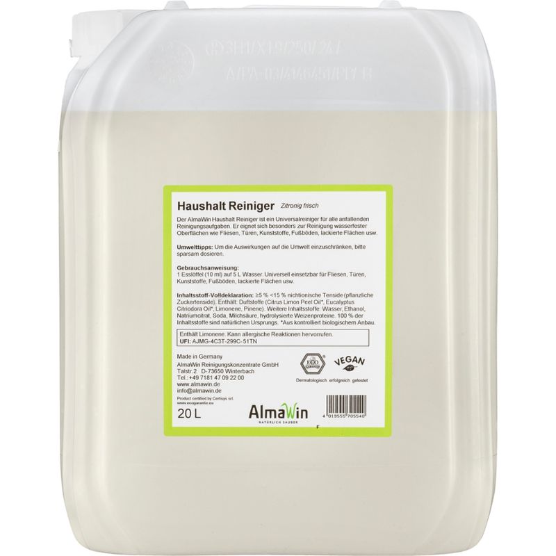 AlmaWin Haushalt Reiniger - Produktbild